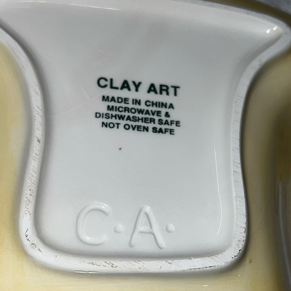 Clay Art Hawaiian Shirt Bowl Set of 2 Ceramic Luau Theme Candy/Nut
Bowls Party - Picture 9 of 11